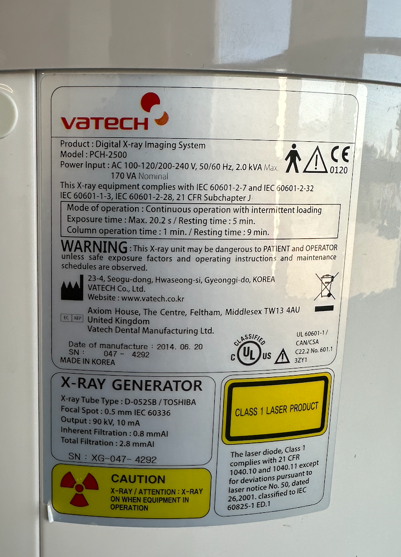 Orangedental Pax i 2D OPG Röntgengerät