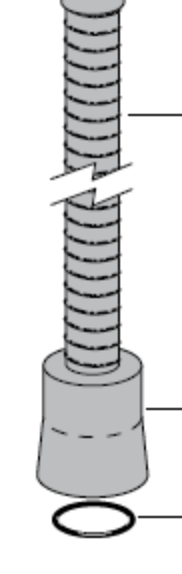A-dec O-Ring für kleinen Saugschlauch (Verbindung Schlauch-Siebbehälter) 10 stk. 034.018.02