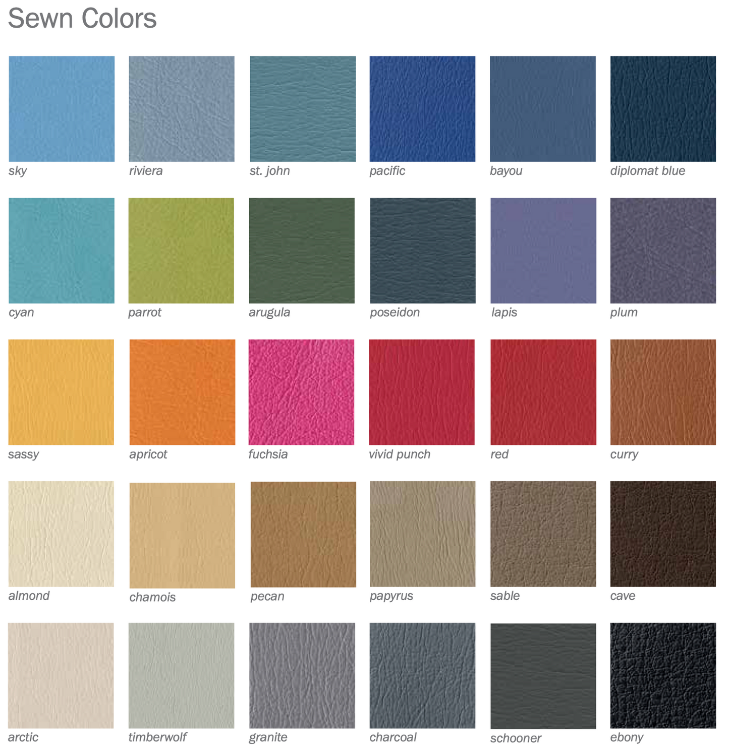 A-dec 300 Polstersatz Upholstery sewn Lounge