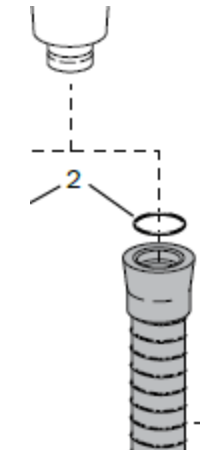 A-dec O-Ring für kleinen Saugschlauch (Verbindung Saughandstück-Schlauch) 10 stk. 034.012.01
