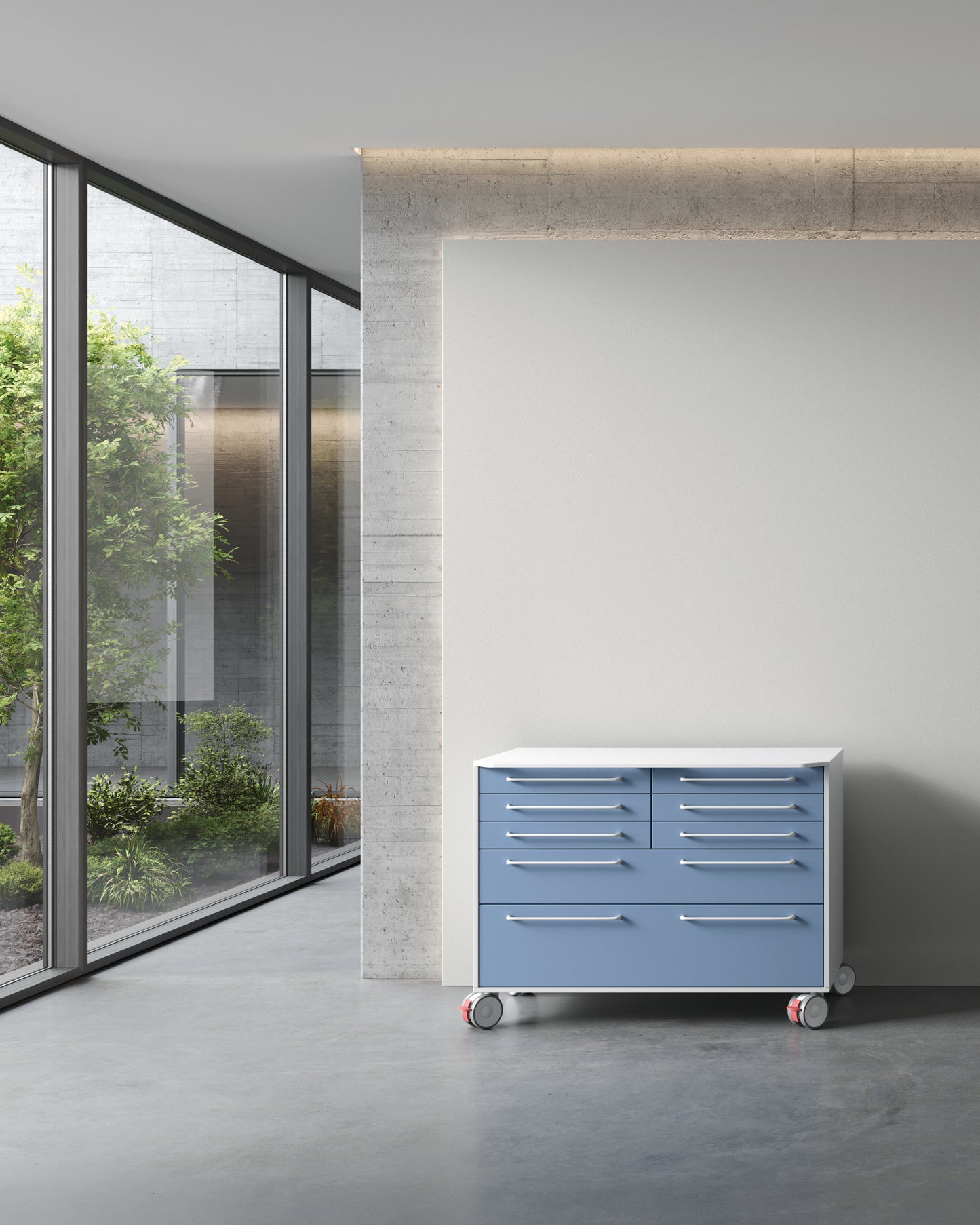 Edarredo "SERVOMILLE" Cart Rollwagen dental